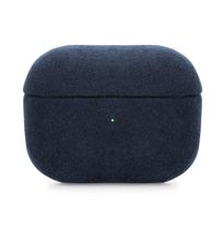 Чехол Alcantara Case for Apple for AirPods 4 с карабином (dark blue) Чехол Alcantara Case for Apple for AirPods 4 с карабином (dark blue)