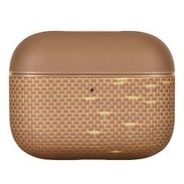 Чохол Pitaka Aramid Fiber Magnetic Case Golden Glint for Airpods Pro 3rd Gen (APM2504) Чохол Pitaka Aramid Fiber Magnetic Case Golden Glint for Airpods Pro 3rd Gen (APM2504)