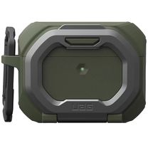 Чохол UAG для AirPods Pro (Gen 3, 2025) with Built-in Phone Stand Monarch Olive Drab/Silver (104131117233) Чохол UAG для AirPods Pro (Gen 3, 2025) with Built-in Phone Stand Monarch Olive Drab/Silver (104131117233)