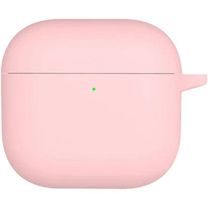 Чохол Silicone case Full AirPods 4 Light Pink Чохол Silicone case Full AirPods 4 Light Pink