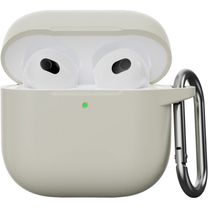 Чохол для AirPods 4 Case (з карабіном), Antigua white