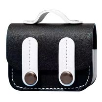 Чохол Leather Case Briefcase для AirPods Pro 2 (Black / White) Чохол Leather Case Briefcase для AirPods Pro 2 (Black / White)