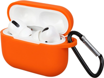 Чохол Airpods Pro silicone case orange