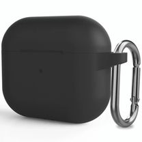 Чохол AirPods Pro2 Case (з карабіном), Black Чохол AirPods Pro2 Case (з карабіном), Black