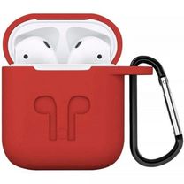 Чохол Silicone case Full AirPods 1/2 red