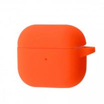 Чохол Silicone Case с карабином New AirPods 3 orange