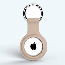 Чохол для AirTag Silicone Key Ring, Pink Sand Чохол для AirTag Silicone Key Ring, Pink Sand