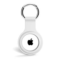 Чохол для AirTag Silicone Key Ring, White Чохол для AirTag Silicone Key Ring, White