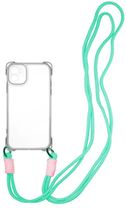 Чохол TPU CrossBody with straps для Apple iPhone 11 (6.1") (Transparent)