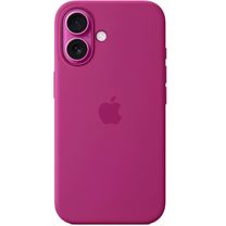 Чохол Silicone Case with MagSafe iPhone 16 plus Fuchsia copi