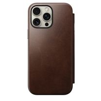 Чохол Nomad Modern Leather Case Folio Rustic Brown Horween for iPhone 16 Pro Max (NM01386285)