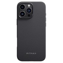 Чехол Pitaka Summa UltraGuard Case Classic Twill 600D Black/Grey for iPhone 16 Pro (KI1603PPA)