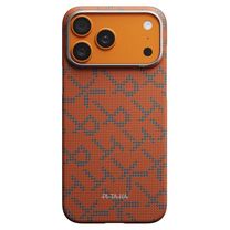 Чехол Pitaka Edge Ultra-Slim Monogram Blue/Orange for iPhone 17 Pro (KI1703PTK) Чехол Pitaka Edge Ultra-Slim Monogram Blue/Orange for iPhone 17 Pro (KI1703PTK)