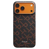 Чехол Pitaka Edge Ultra-Slim Case Monogram Black/Orange for iPhone 17 Pro Max (KI1704PTKP) Чехол Pitaka Edge Ultra-Slim Case Monogram Black/Orange for iPhone 17 Pro Max (KI1704PTKP)