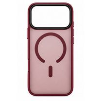Чехол Monblan для iPhone 17 Pro Max/ 18 Pro Max [MMMt17PM/18PM] Magnetic Matte Series (Dark Cherry)