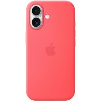 Чохол Silicone Case with MagSafe + Button iPhone 17 Bright Guava