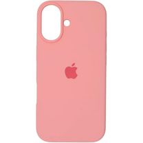 Чехол Silicone Case with MagSafe + Button iPhone 17 Light Pink