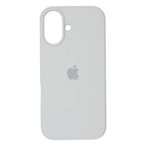Чохол Silicone Case with MagSafe + Button iPhone 17 White