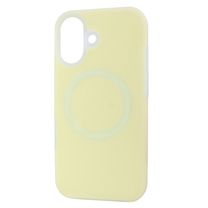 Чехол Neon Silicone Case MagSafe (iPhone 17 – Mellow Yellow)