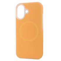 Чехол Neon Silicone Case MagSafe (iPhone 17 – Orange)