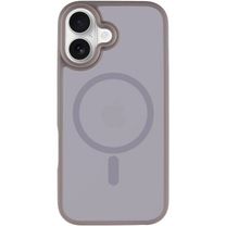 Чохол TPU+PC Metal Buttons with MagSafe iPhone 17 (6.3") (Сірий / Grey)