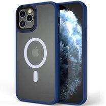 Чохол TPU+PC Metal Buttons with MagSafe iPhone 12 Pro Max (6.7") - blue Чохол TPU+PC Metal Buttons with MagSafe iPhone 12 Pro Max (6.7") - blue