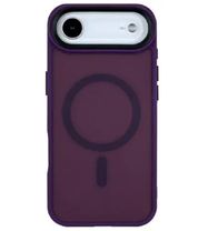 Чохол TPU+PC Metal Buttons with MagSafe iPhone 17 Air (6.5") (Темно-фіолетовий / Dark Purple)
