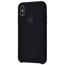 Чехол Silicone Case iphone XS Max Black