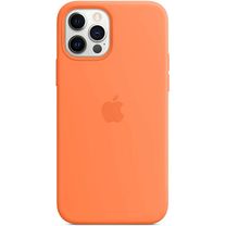 Чехол Silicone Case with magsafe iPhone 12/12Pro Kumquat