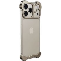 Чохол Minimalist Metal Bumper для Apple iPhone 17 Pro (6.3") (Titanium Gray)