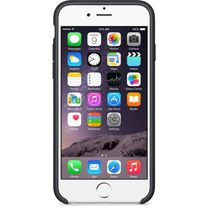 Чехол iPhone 6s Silicone ободок silver