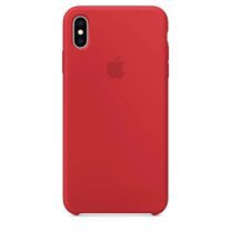 Чехол  Silicone Case iphone XS  red