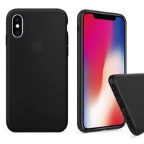 Чехол Silicone iPhone case (TPU) iPhone Xs Max (black)