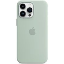 Чехол Apple silicone Case with MagSafe 14 Pro Max Succulent