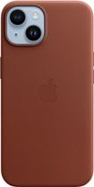 Чехол Leather Case with MagSafe 14 Pro UMBER
