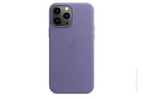 Чохол Leather Case with MagSafe для 13 Pro Max Wisteria + стекло в подарок!