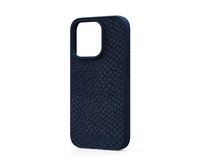 Чехол Njord Suede MagSafe Case Navy Blue for iPhone 15 Plus (NA52SU01)