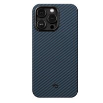 Чохол Pitaka MagEZ Case 3 Twill 1500D Black/Blue for iPhone 14 Pro Max - KI1408PM
