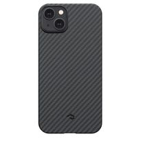 Чохол Pitaka MagEZ Case 4 Twill 1500D Black/Grey for iPhone 15 (KI1501)