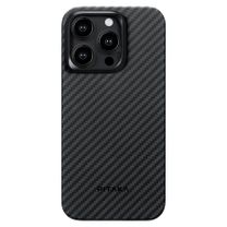Чохол Pitaka MagEZ Case 4 Twill 1500D Black/Grey for iPhone 15 Pro (KI1501P)