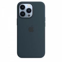 Чехол silicone Case 13 Pro Max Abyss Blue