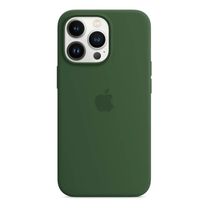 Чохол silicone Case with magsafe 13 Pro clover
