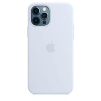 Чохол  silicone Case Animation with magsafe  iphone 12/12Pro Cloud Blue