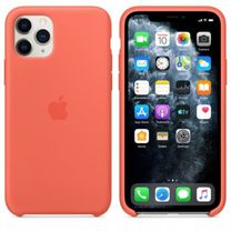 Чохол  silicone Case iphone 11 clementine orange