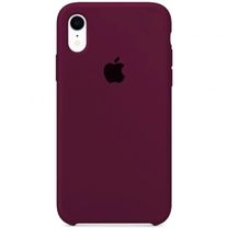 Чохол  Silicone Case iphone XR  plum