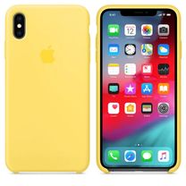 Чохол  Silicone Case iphone XS MAX canary Yellow