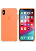 Чехол  Silicone Case iphone XS MAX papaya