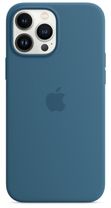 Чехол silicone Case with magsafe для 13 Pro Blue Jay