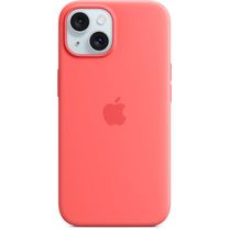 Чехол Silicone Case with MagSafe iPhone 15 Guava