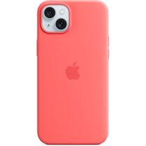 Чехол Silicone Case with MagSafe iPhone 15 plus Guava